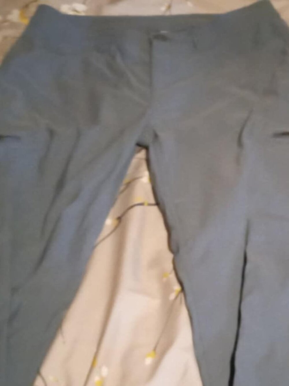 Eddie Bauer Pants Womens 6 dark grey Nylon Stretch Hiking Quick Dry Zip Pockets - Picture 2 of 4